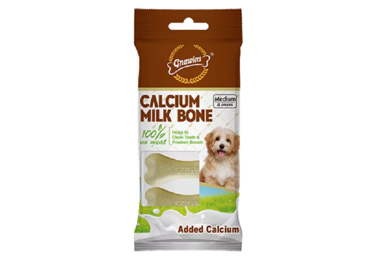 What are the benefits of calcium Milk-bone for dogs?