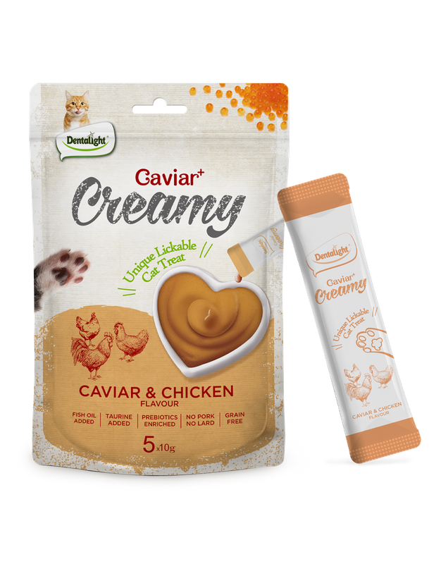Caviar Creamy Duck flavour x5pcs 50g 